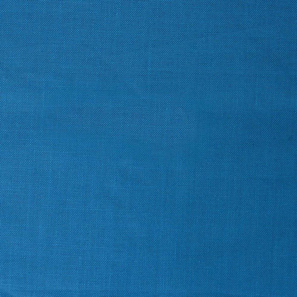Linen Shirt Fabric(1.6 MTR) Linen Plain Blue-90604