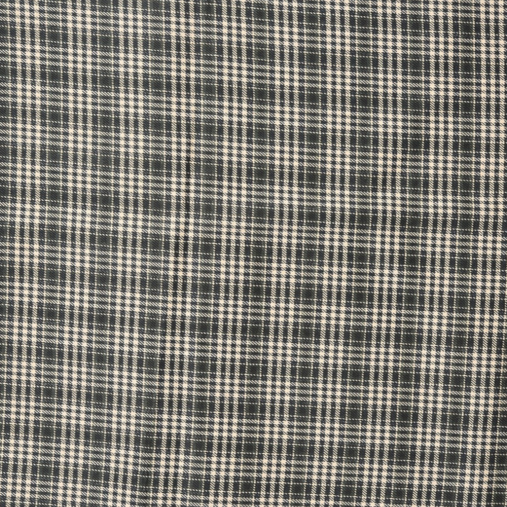 Black-Beige-Checks-Tweed-Wool-Fabric-90771
