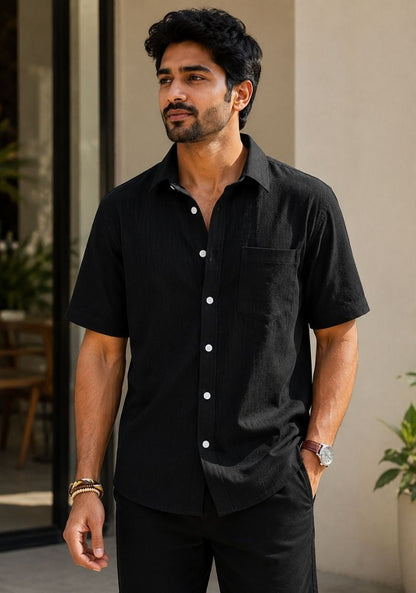 Men Premium Half Sleeves Shirt