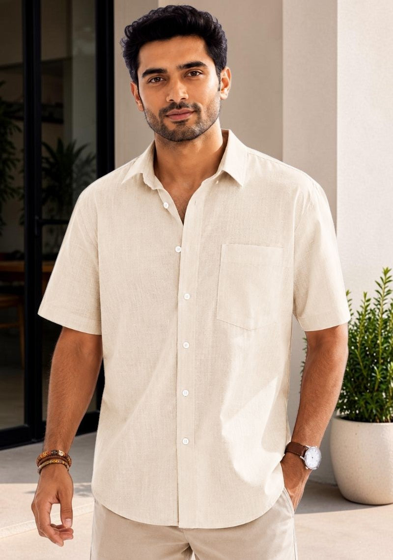 Men Premium Half Sleeves Shirt