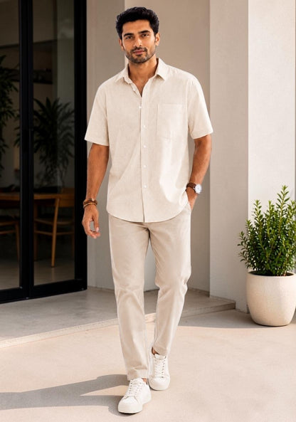 Men Premium Half Sleeves Shirt