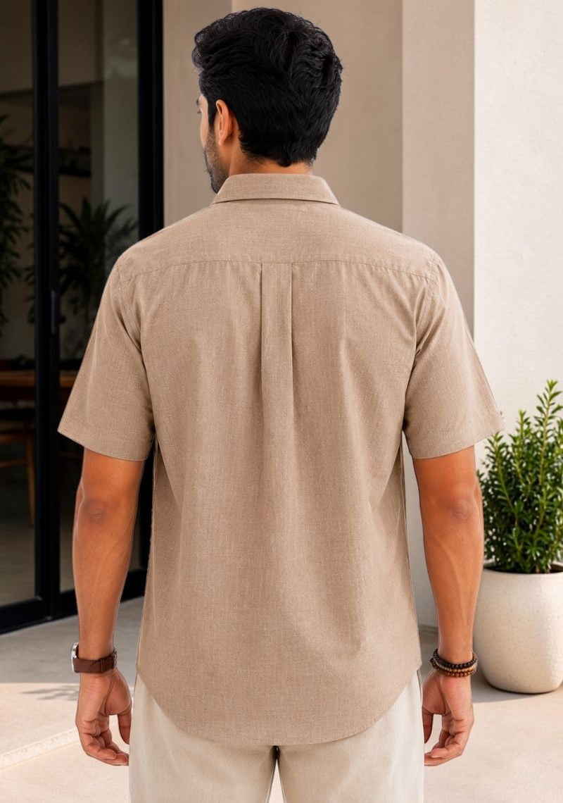 Men Premium Half Sleeves Shirt