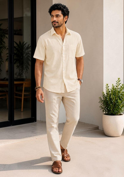 Men Premium Half Sleeves Shirt