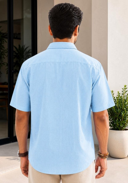 Men Premium Half Sleeves Shirt