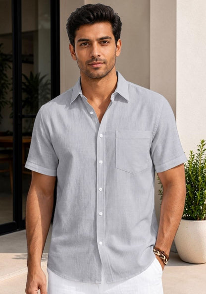 Men Premium Half Sleeves Shirt