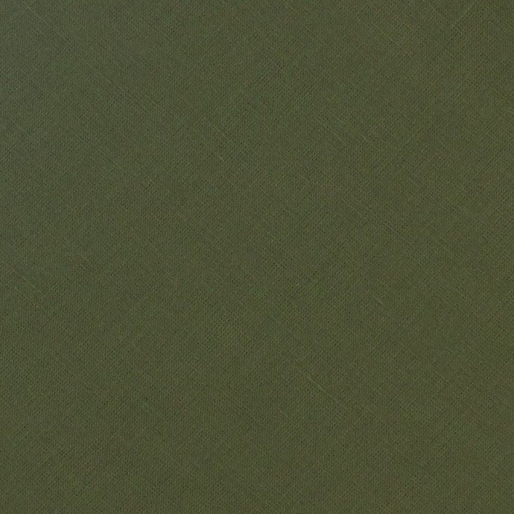 Linen Shirt Fabric(1.6 MTR) Linen Plain Army Green-90608