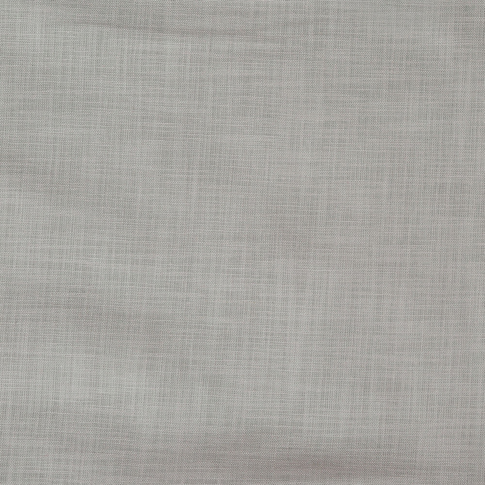 Linen Shirt Fabric(1.6 MTR) Linen Plain Gray-90615