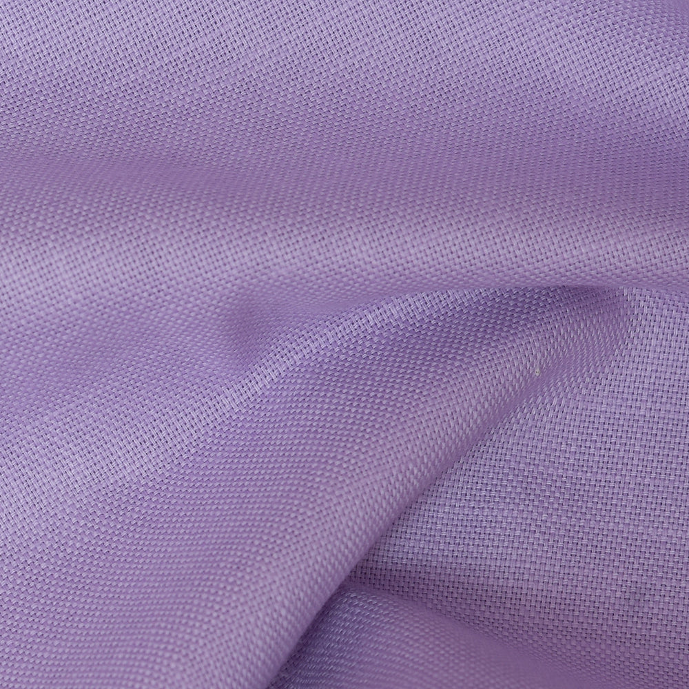Linen Shirt Fabric(1.6 MTR) Linen Plain Lavender-90625