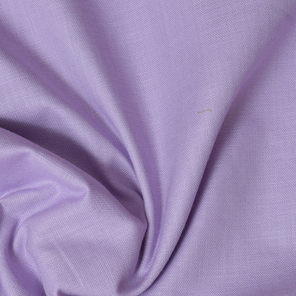 Linen Shirt Fabric(1.6 MTR) Linen Plain Lavender-90625