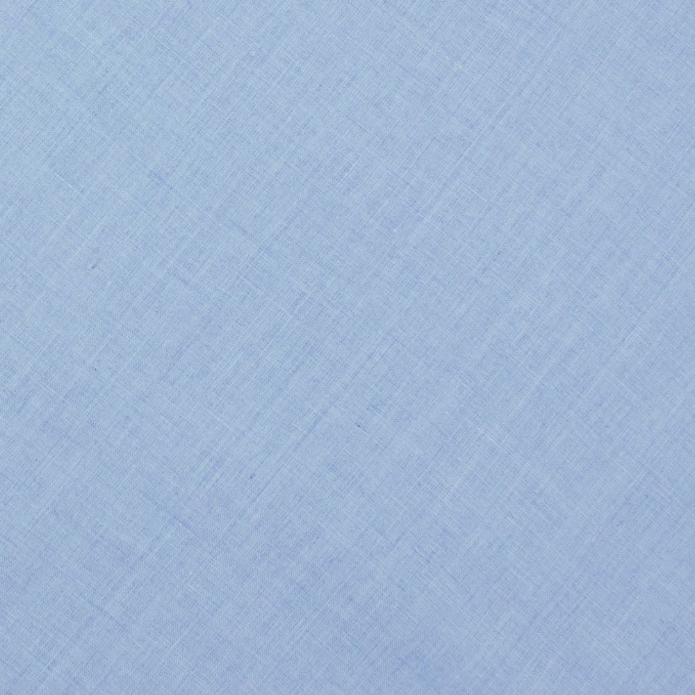 Linen Shirt Fabric(1.6 MTR) Linen Plain Sky Blue-90601