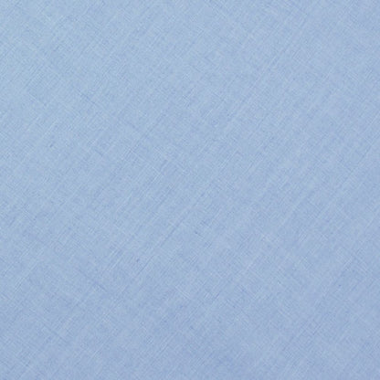 Linen Shirt Fabric(1.6 MTR) Linen Plain Sky Blue-90601