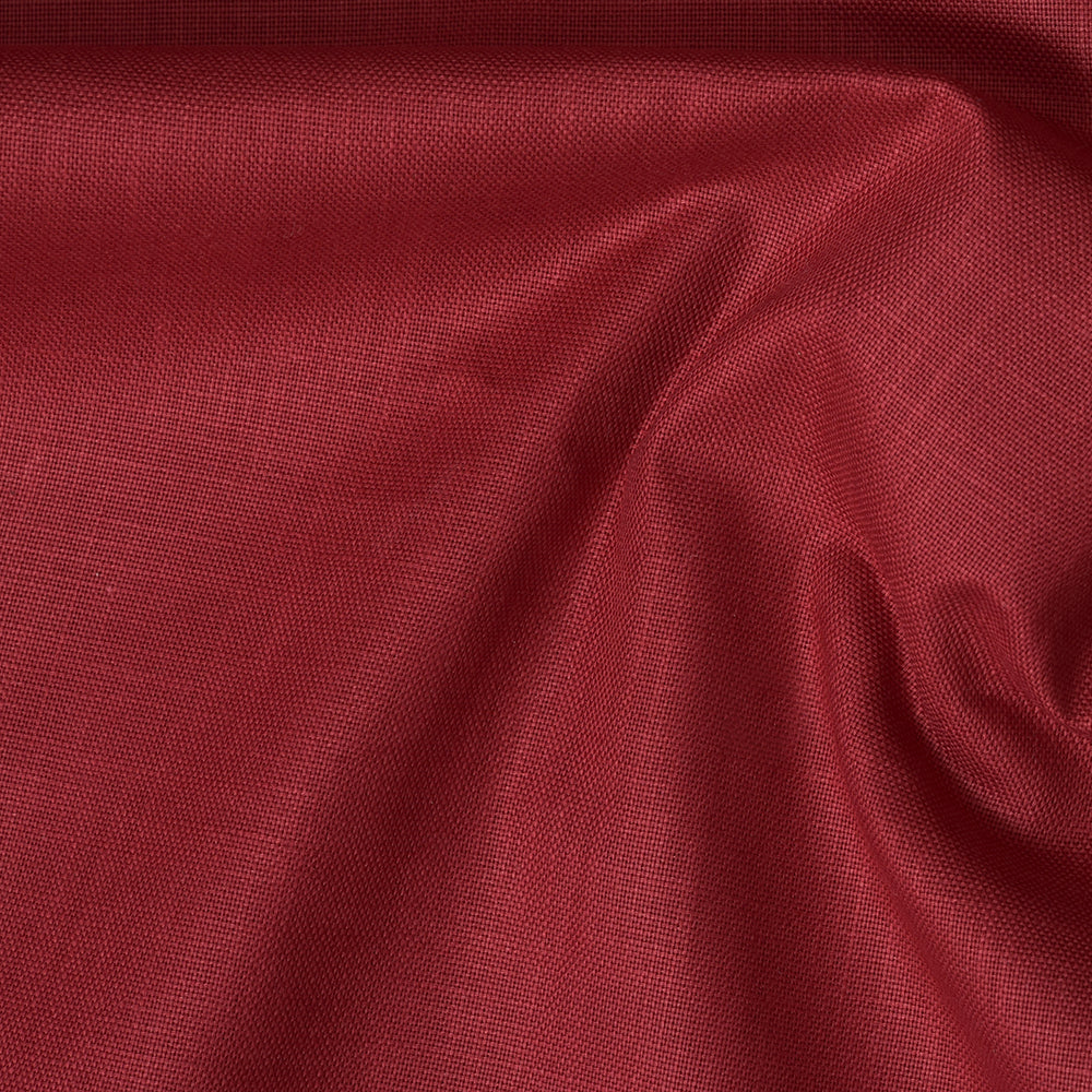 Linen Shirt Fabric(1.6 MTR) Linen Plain Wine-90613