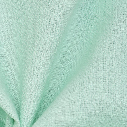 Premium Shirt Fabric(1.6 MTR) Dobby Plain Cyan-90545