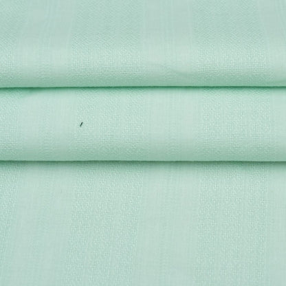 Premium Shirt Fabric(1.6 MTR) Dobby Plain Cyan-90545