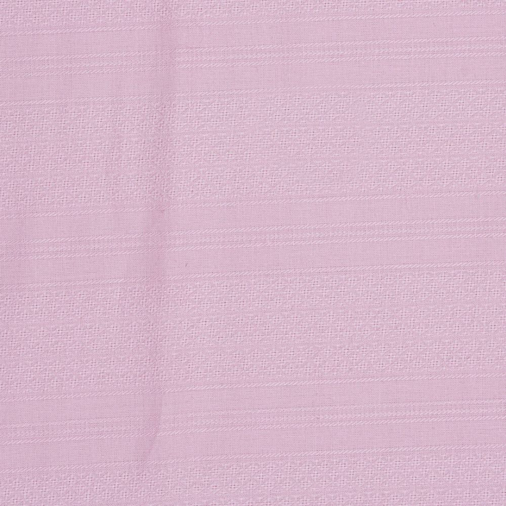 Premium Shirt Fabric(1.6 MTR) Dobby Plain Pink-90549