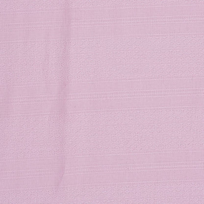 Premium Shirt Fabric(1.6 MTR) Dobby Plain Pink-90549