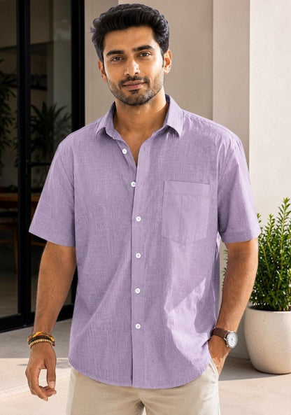 Men Premium Half Sleeves Shirt