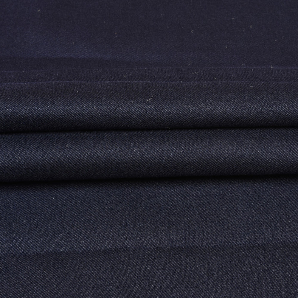 Navy-Blue-Solid-Tweed-Wool-Fabric-90754