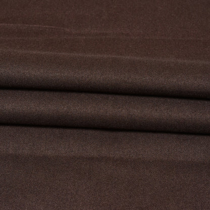 Coffee-Solid-Tweed-Wool-Fabric-90757