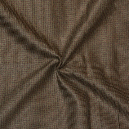 Brown-Black-Checks-Tweed-Wool-Fabric-90762