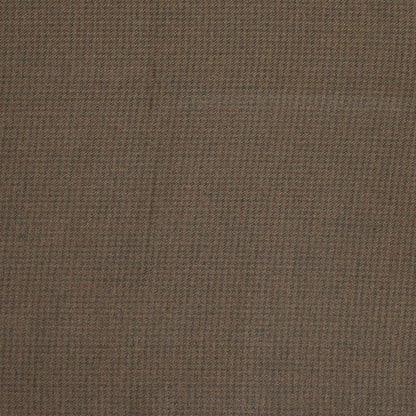 Brown-Black-Checks-Tweed-Wool-Fabric-90762