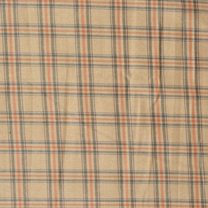 Beige-Gray-Checks-Tweed-Wool-Fabric-90769