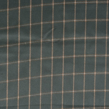 Green-White-Checks-Tweed-Wool-Fabric-90770