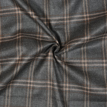 Black-Beige-Checks-Tweed-Wool-Fabric-90774