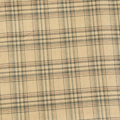 Beige-Green-Checks-Tweed-Wool-Fabric-90785