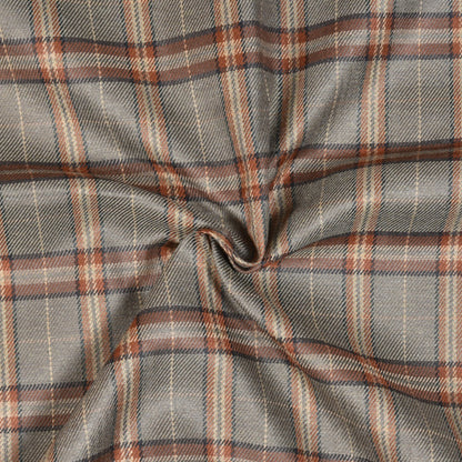 Gray-Brown-Checks-Tweed-Wool-Fabric-90786