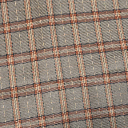 Gray-Brown-Checks-Tweed-Wool-Fabric-90786